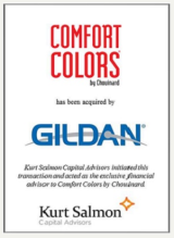 Comfort Colors has been acquired by Gildan Activewear Kurt Salmon
